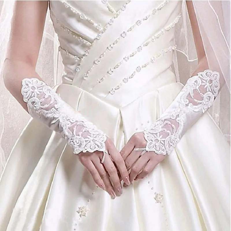 Wedding Dress Bridal Gloves Bride Fingerless Lace... From Tieshome, $3.11 | DHgate.Com Wedding Dress Bridal Gloves Bride Fingerless Lace... From Tieshome, $3.11 | DHgate.Com