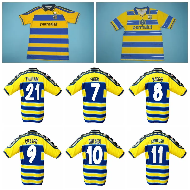 Jersey Maglia Crespo Parma Camiseta Parma Retro Crespo 1998 1999 - Main Image