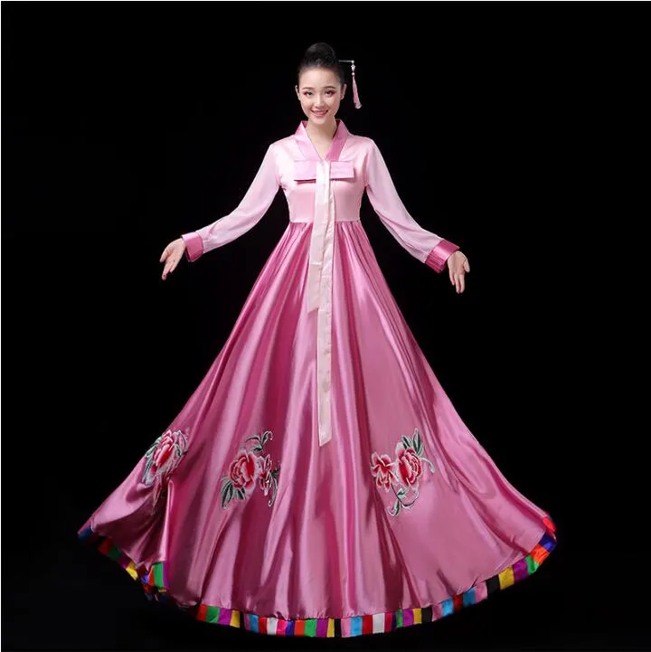 New Korean dance costumes performance clothes Hanfu Hanfu adult female dachangjin traditional palace ethnic stage performance Customized