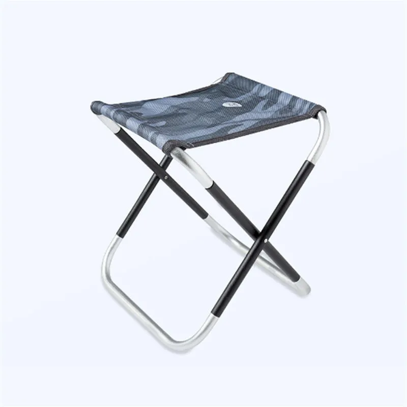 ZENPH Outdoor Portable Folding Chair Aluminum BBQ Seat Stool Max Load 80kg Camping Picnic From Mijiayoupin