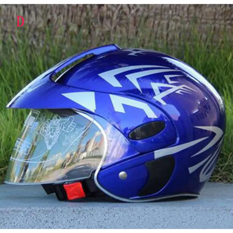 Child Helmet Kids Motorcycle Half Helmet Cartoon ABS Electric Vehicle Moto Safety Gear Baby Boy Girl Four Season Helmet251L