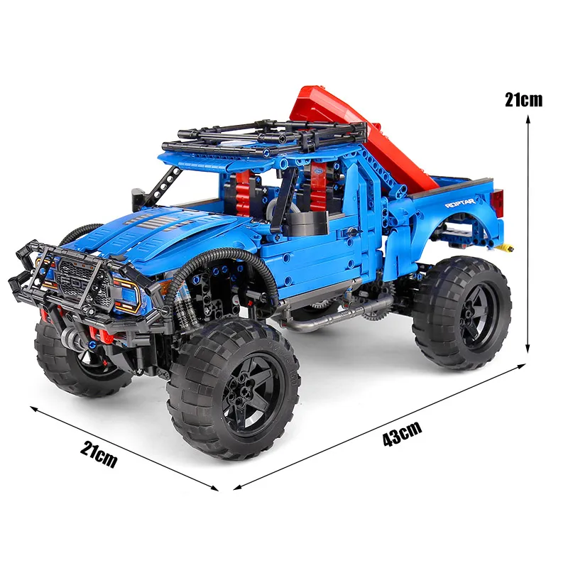Lego raptor truck shop