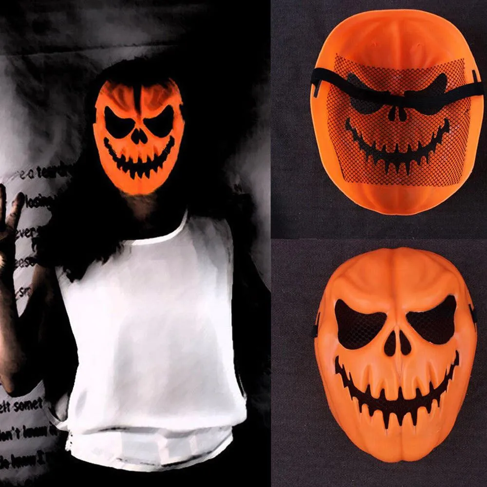 Acheter Masque lumineux Led pour Halloween, fête de carnaval, danse  fantôme, masque à lumière froide, décoration Cosplay