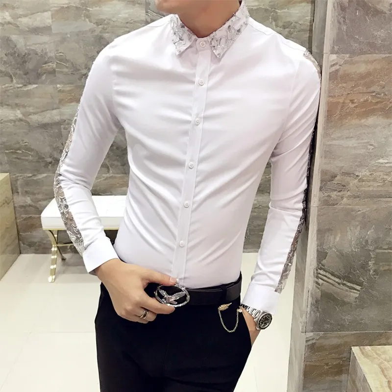 White shirt for clearance men 2018