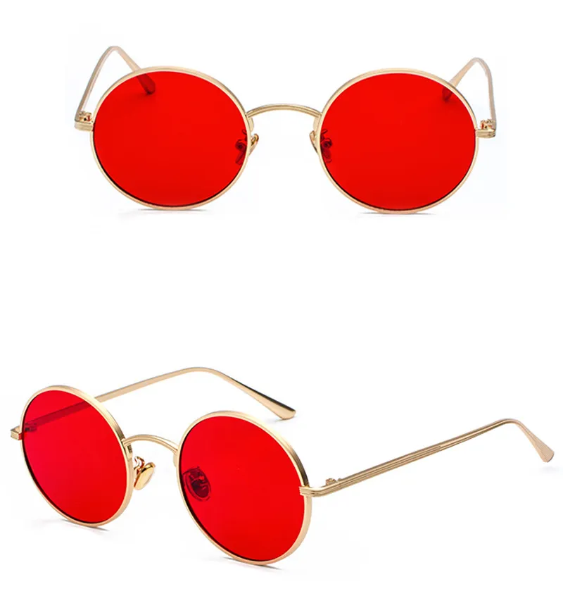 women sunglasses with red lenses detail (7)
