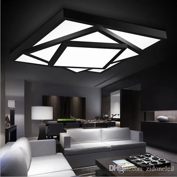 Plafonnier LED Moderne, Éclairage de Plafond Dimmable 2700K-6500K