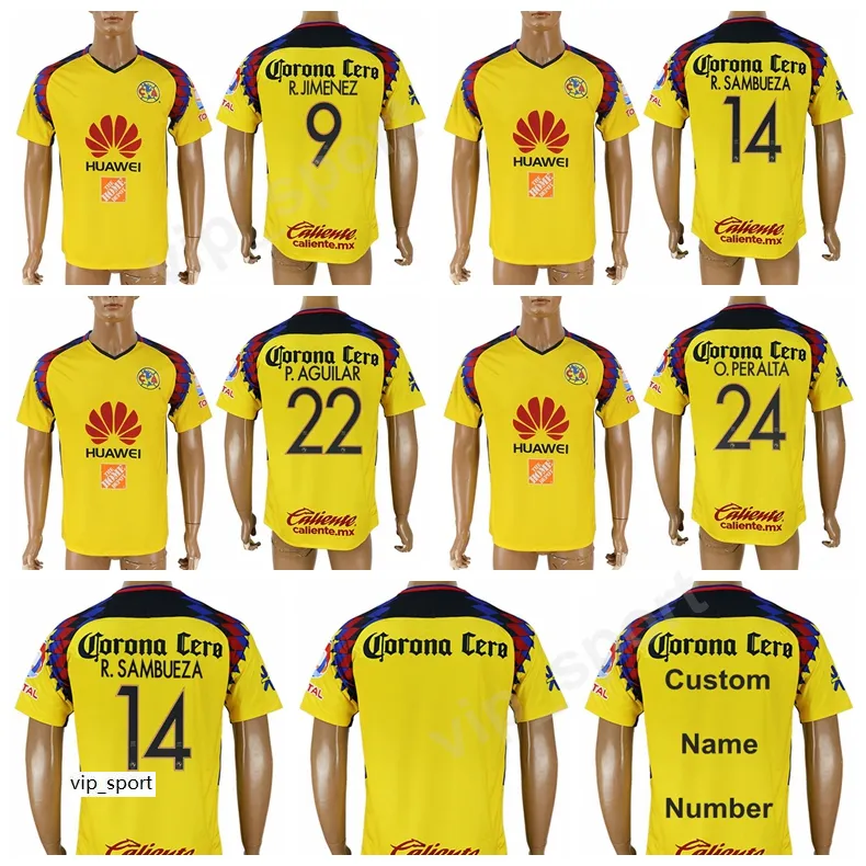 Club America Jersey 2018 2019 Liga MX Mexico Football Shirt Kit 24