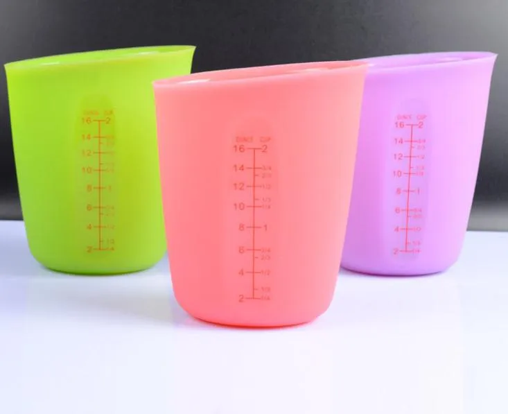 Food Grade Silicone Disposable Measuring Cups Soft And Durable