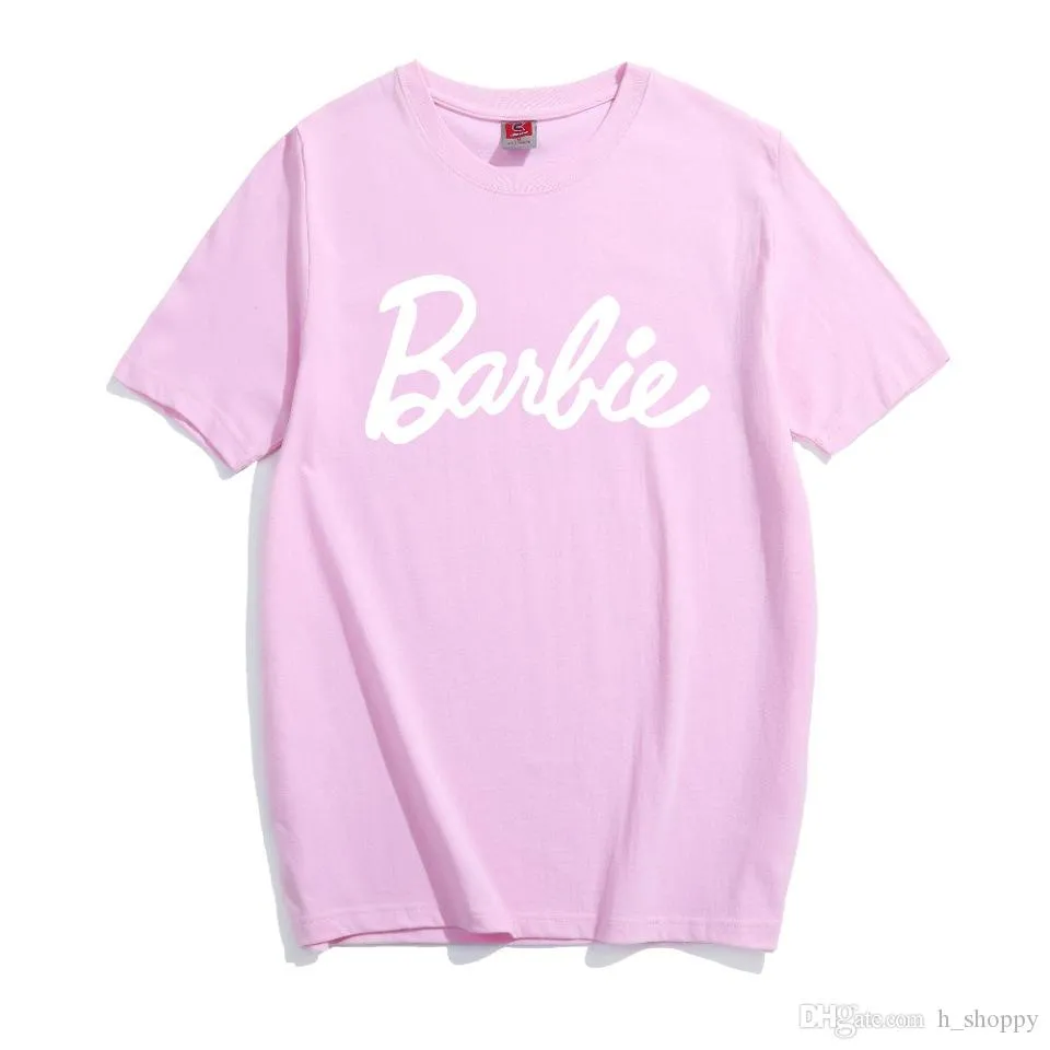 camiseta rosa barbie