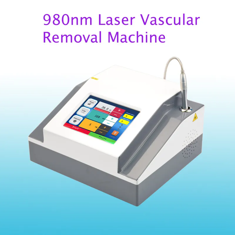 Macchina per la rimozione della vena del ragno laser a diodi 980nm Laser per vene del ragno terapia vascolare permanente Uso domestico del salone di grado medico