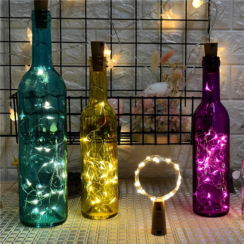 Waterproof Copper Mini Fairy Cork String Lights Lights For DIY Glass Crafts Bottle Decorations And Christmas 2M 20 LEDs From Lightingshops 0.64 DHgate.Com