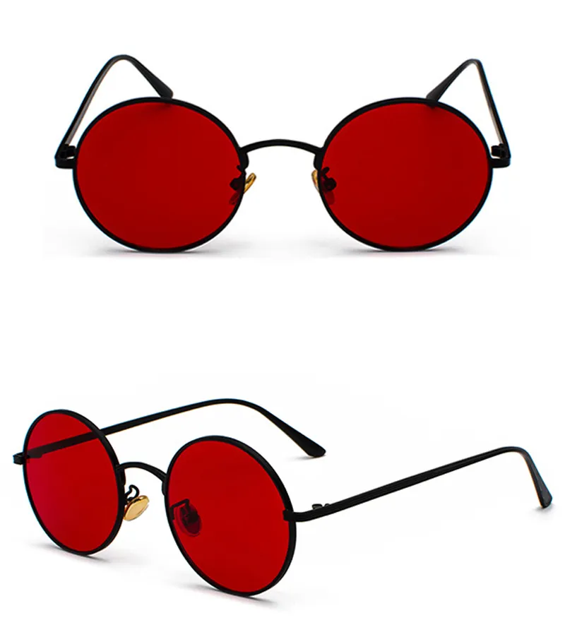 women sunglasses with red lenses detail (6)