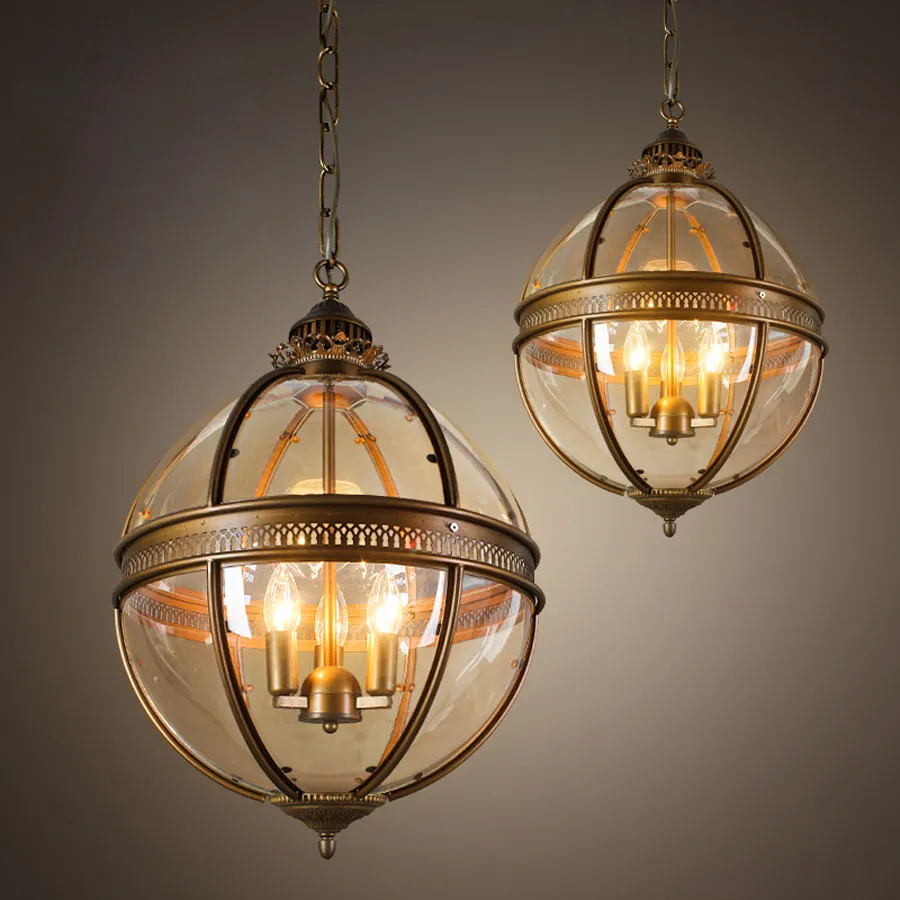 Vintage globe chandelier hotsell