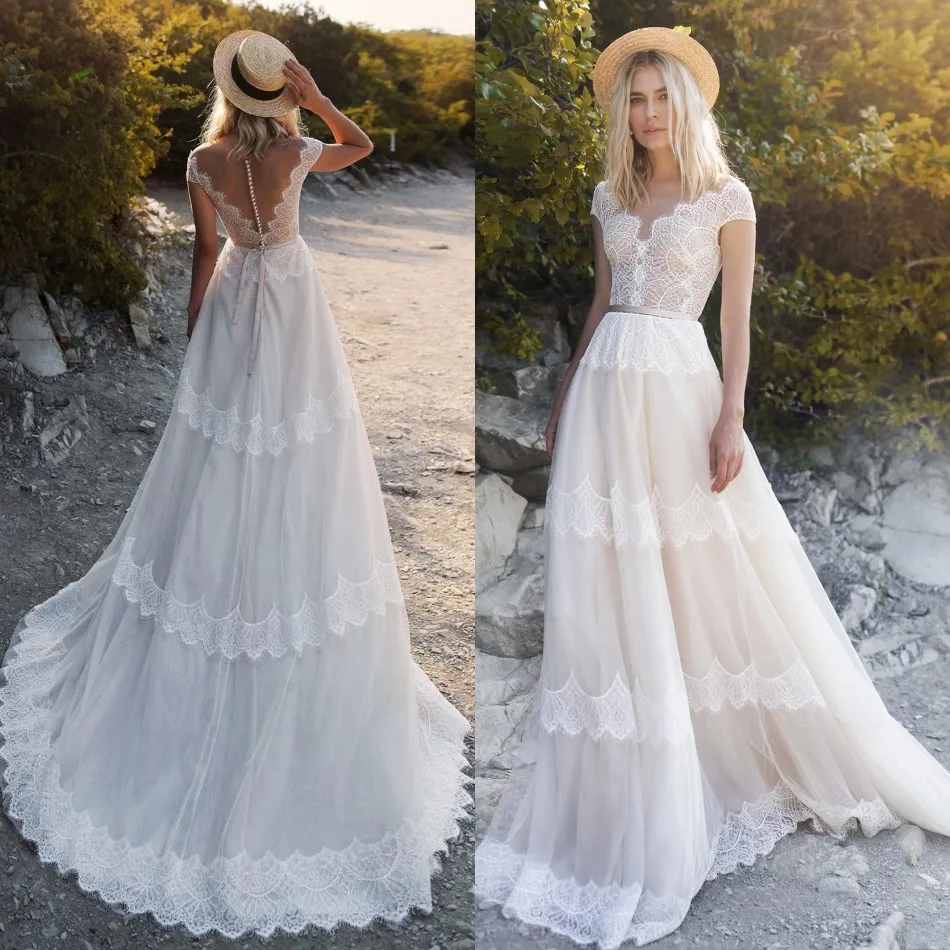 Abito sposa hotsell bohemien 2020