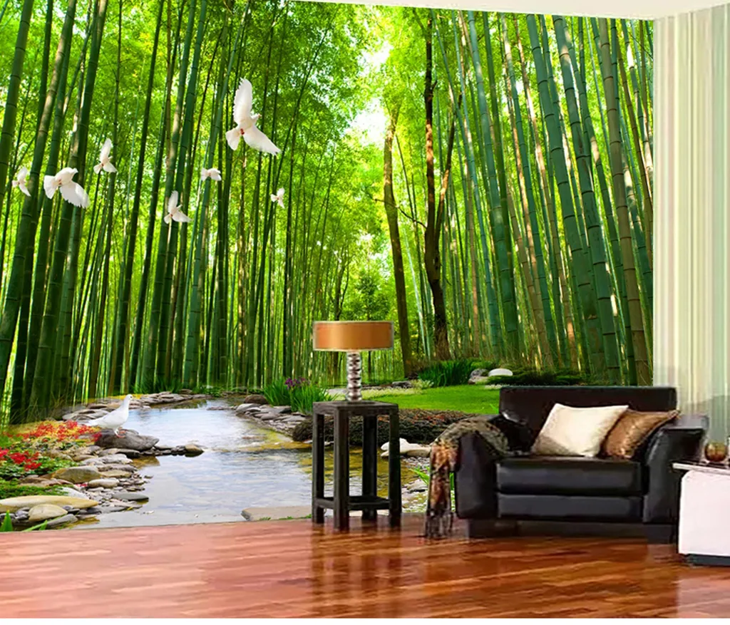 Бамбуковый декор для интерьера