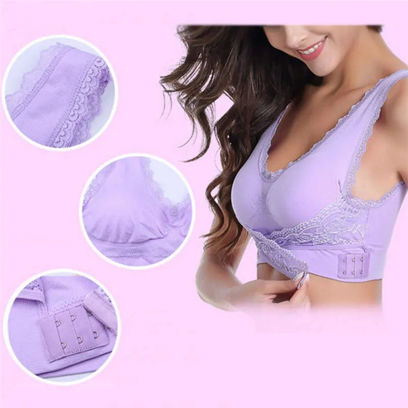 Wholesale bra that crosses in front For Supportive Underwear