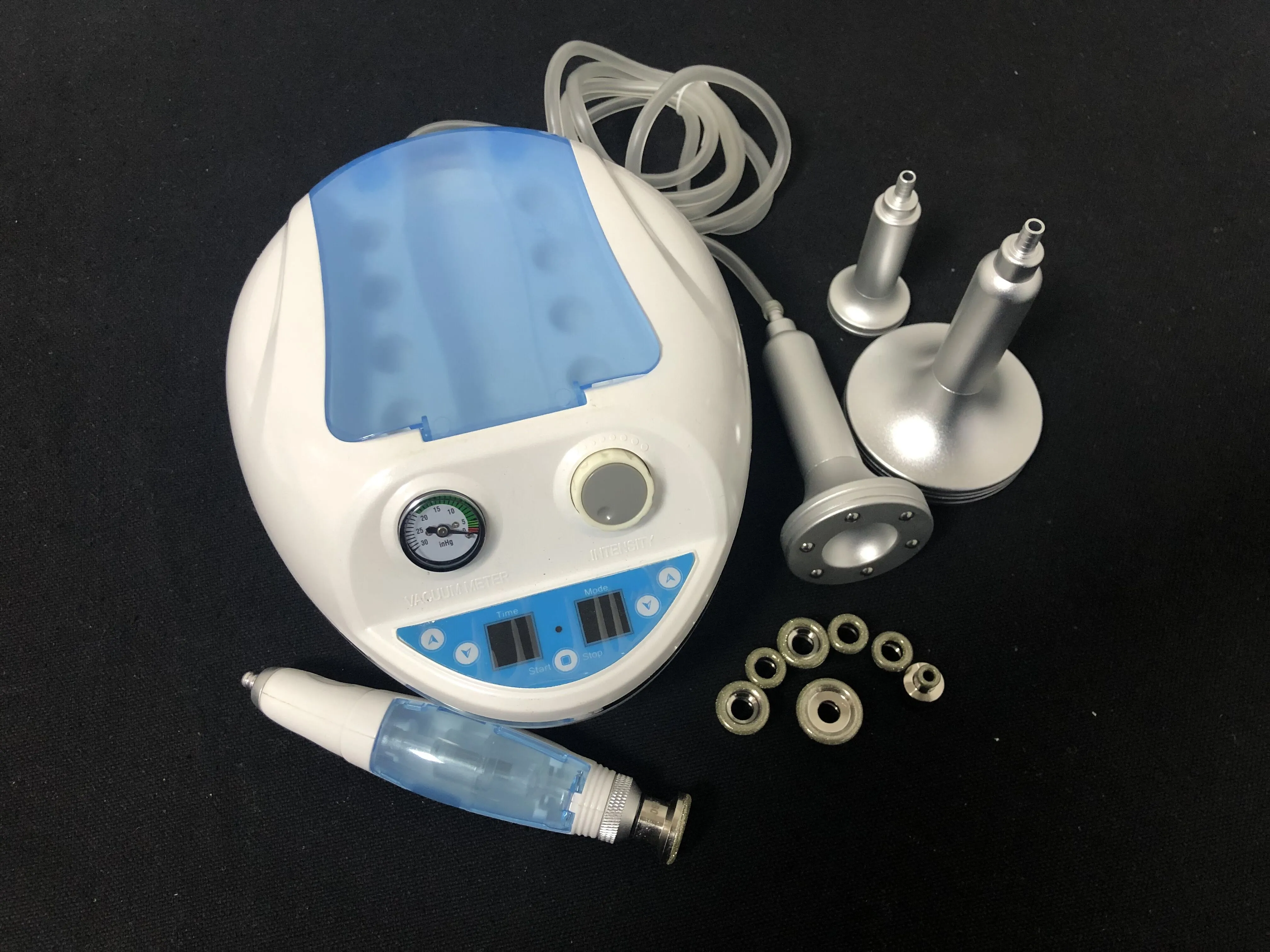 2 in 1 diamond dermabrasion facial machine with sprayer vacuum for skin cleansing rejuvenation microdermabrasion machine