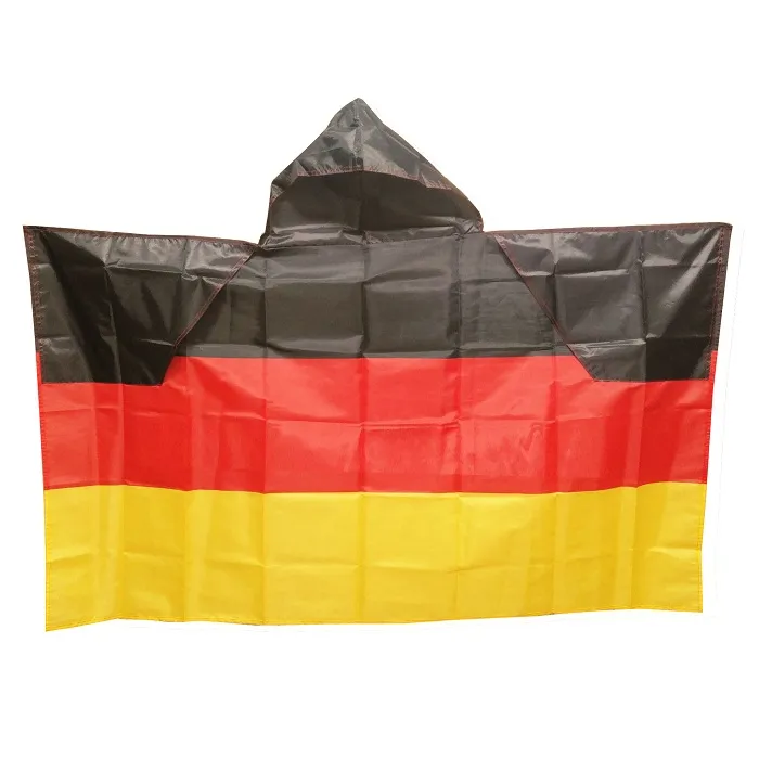 Germania BANDIERA Mantello 90x150cm Bandiera del corpo Banner tedesco 3x5 ft 1.5 * 0.9m Stampa in poliestere Paese Nazione Mantelli, spedizione gratuita