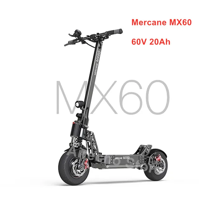 Mercane MX60 Smart Tx85 Pro Electric Scooter 2400W, 60km/H/100km Range