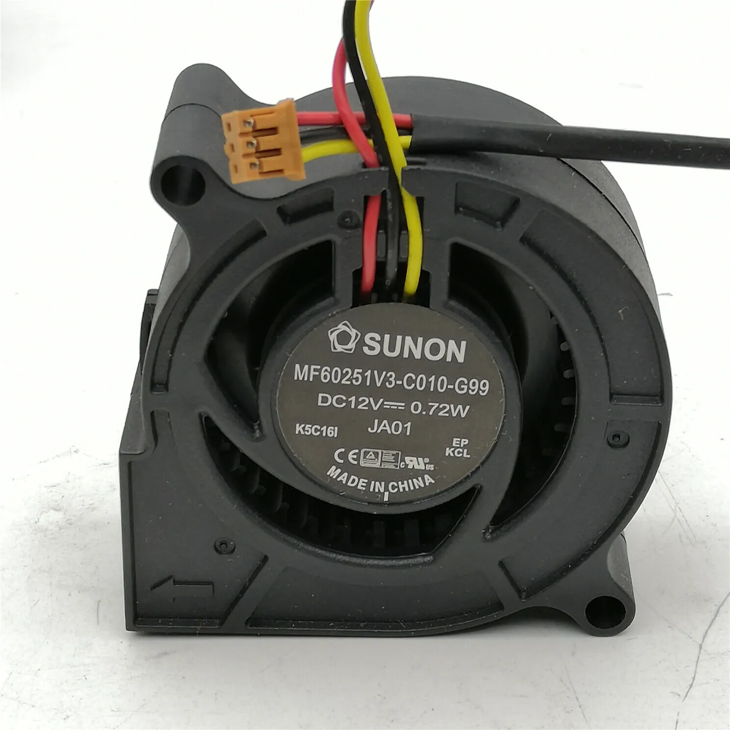 Para ventilador de refrigeración SUNON MF60251V3-C010-G99 DC12V 0,72 W 3 cables