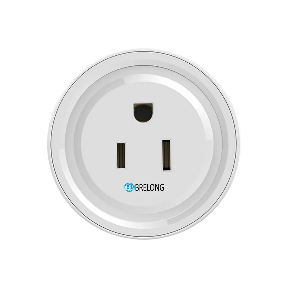 BRELONG Smart Wifi Remote Timing Plug for Alexa / Google Homepage US