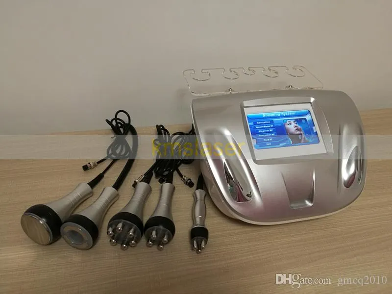 40KHz Ultrasonic Cavitation RF Body Slimming Machine Radio Frequency Vacuum Cellulite Removal 5 in 1 Beauty Equipment