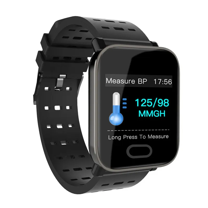 A6 intelligente orologio della fascia del braccialetto Reloj Inteligente Pulsometro Ritmo Cardi Fitness Tracker telecomando Smartwatch impermeabile Wristband