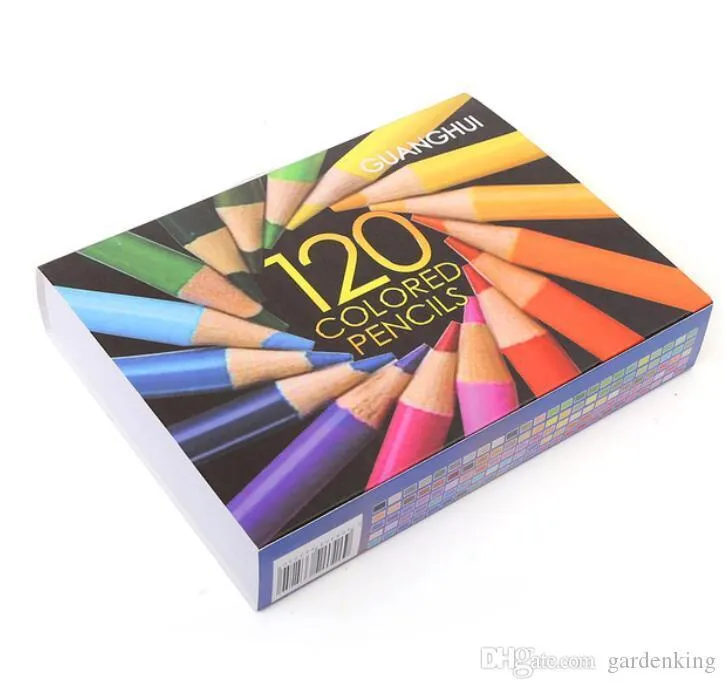 Wholesale Wooden 72 Shades Colour Pencils Set 120/For Artists