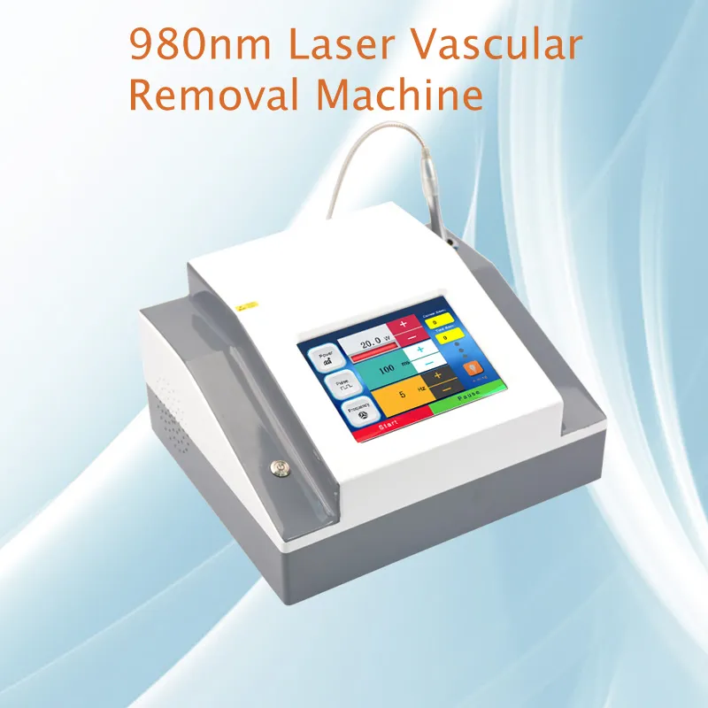 Promozione Rimozione della vena vascolare 980nm laser a diodi rimozione delle vene del ragno rimozione della vena rossa macchina IPL OEMODM Disponibile approvato ce