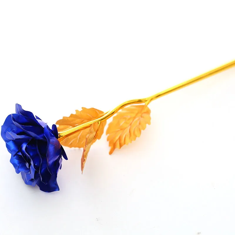 Партии поставляет золотые фольги роза День святого Валентина подарок на день рождения одиночный