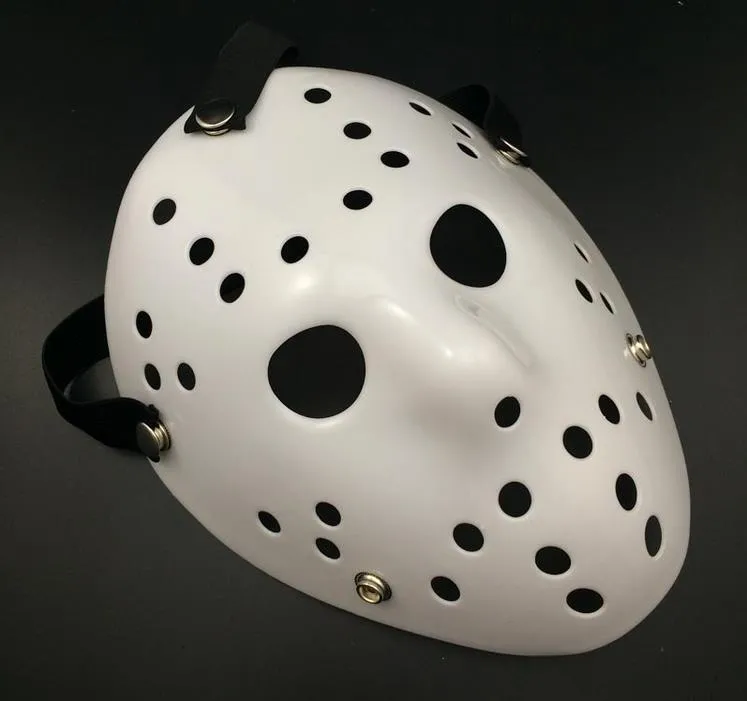 Blanc poreux hommes masque Jason Voorhees Freddy film d'horreur Hockey masques effrayants pour les femmes de fête mascarade Costumes193Y