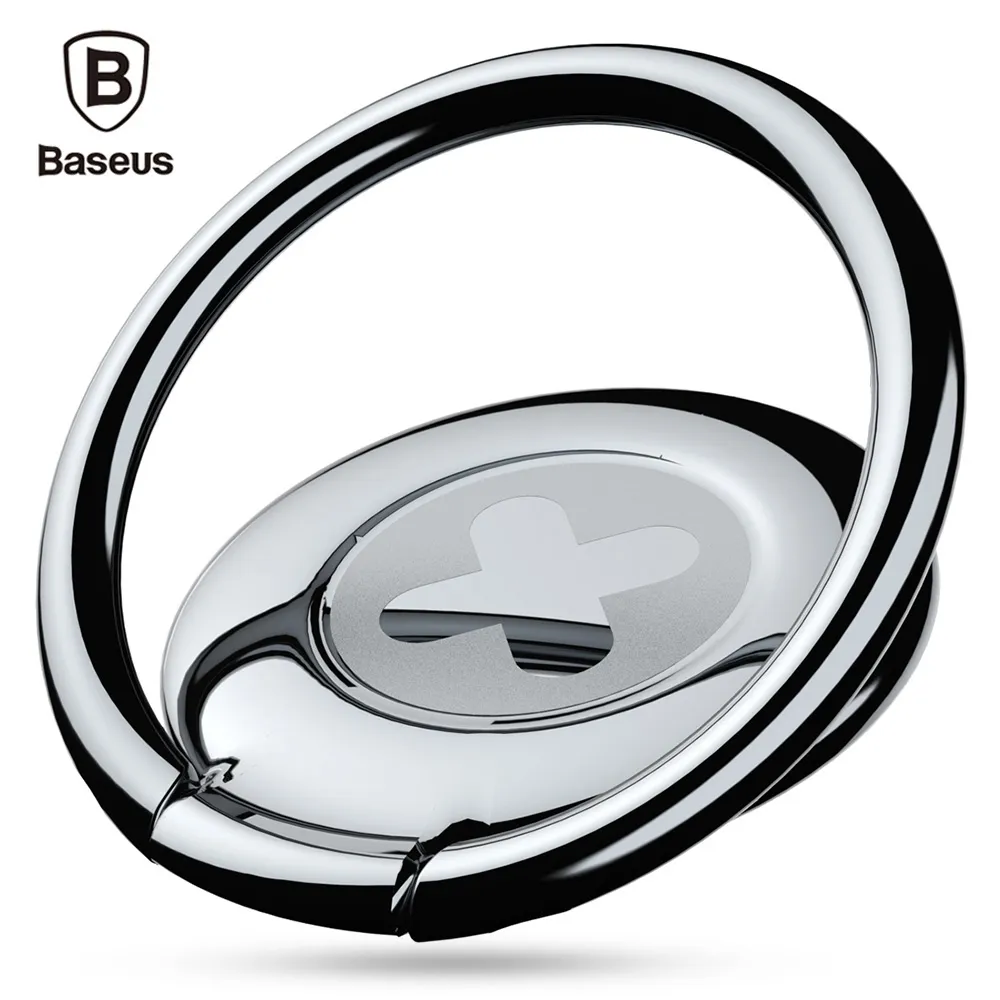 Baseus Symbol Ring Phone Stand Finger Grip Holder Car Mount Buckle Bracket