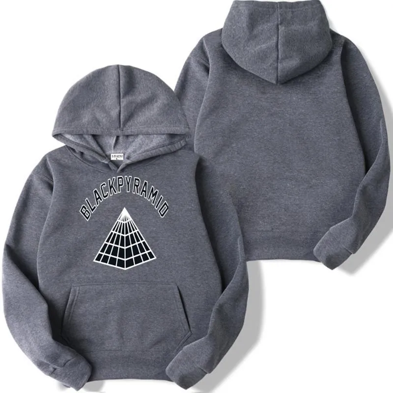 Black pyramid men's sweatshirt outlet