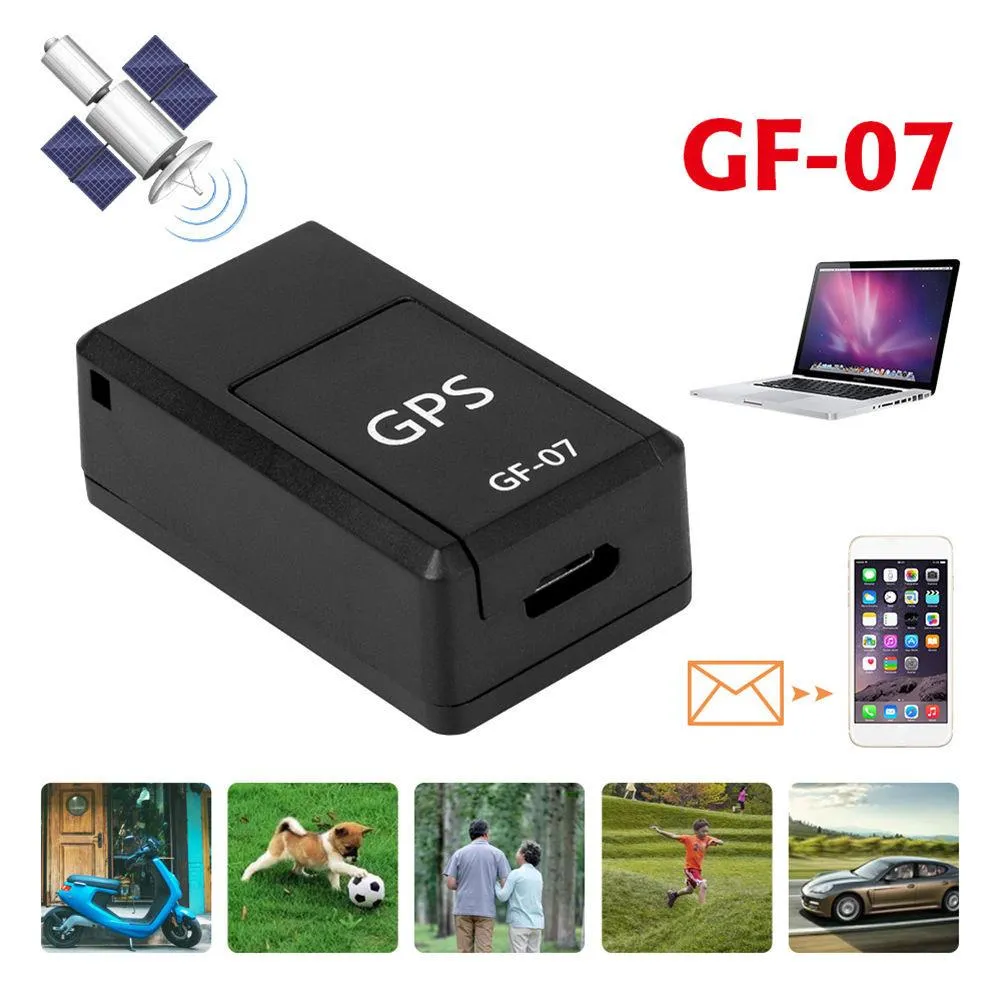 Mini GF-07 GPS Uzun Bekleme Manyetik SOS Ile İzleme Cihazı Ile Bulucu Araba Araba Kişi Pet Konum Izci Sistemi GF-08 A8 TK102-2