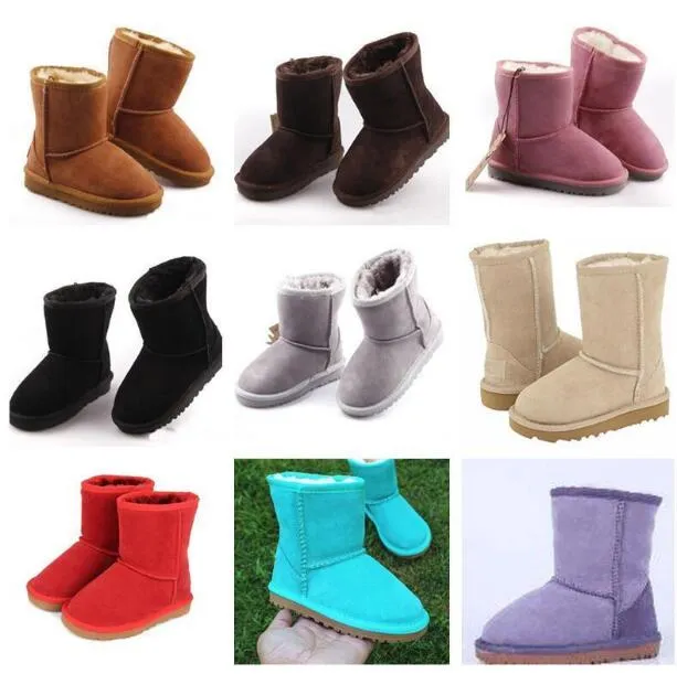 2021 Hot Designer Shoes Boys And Girls Style Kids Baby Snow Boots