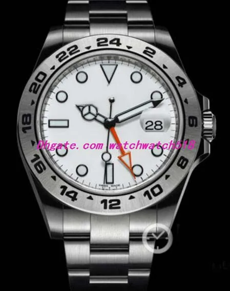 Relógio de luxo fábrica Fornecedor Sapphire Branco pulseira de aço inoxidável II Relógios 16570 Assista Homens Mens Movimento automático