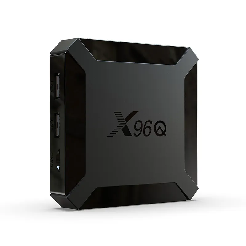 X96Q TV Box Android 10.0 H313 2GB 16 GB Smart Boxes Quad Core 4K 2,4 GHz WIFI Media Player