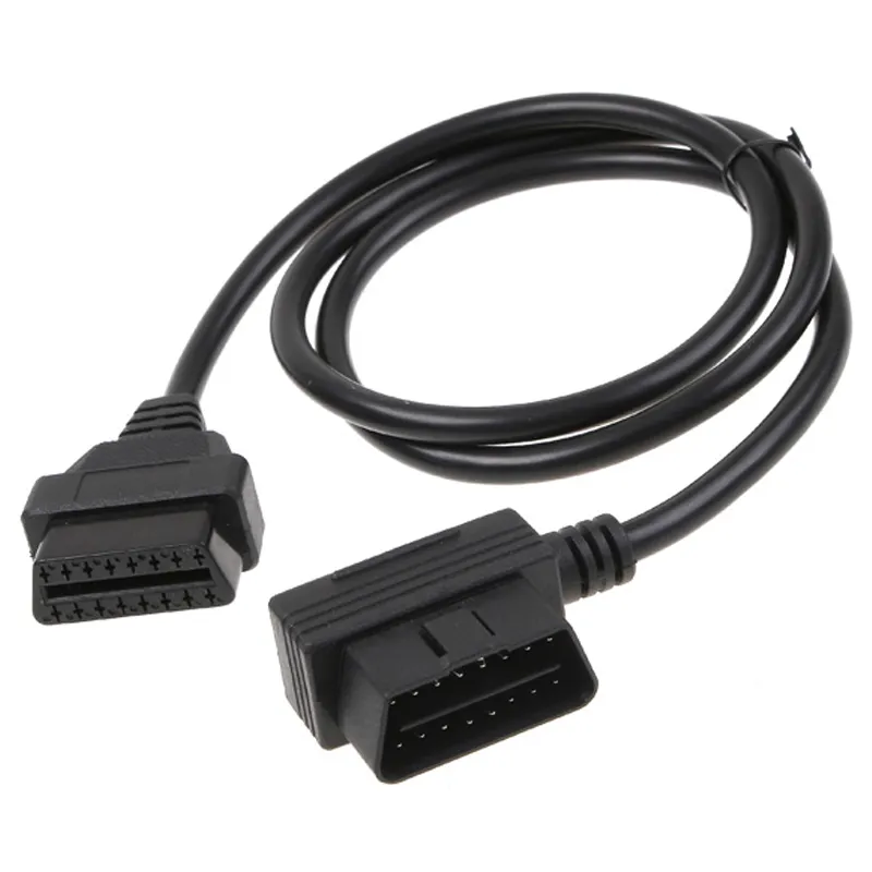 Connecteur d'extension de câble de données OBD2, rallonge de prise