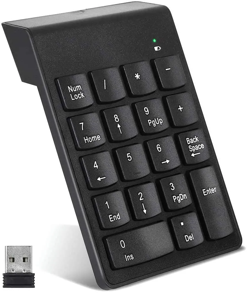 DHgate.com:4G Wireless Number Pad, 18-Key Numeric Keypad with USB ...