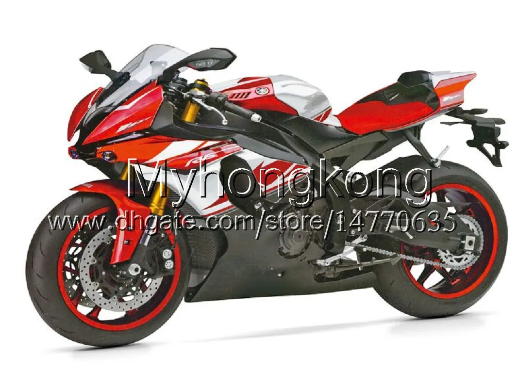 For Yamaha YZFR6 YZF R6 08 09 10 11 14 15 16 YZF600 YZF-R6 Blue Gray 2008-2016 Motorbike Fairings (Injection Molding) - 201355758 - View #4