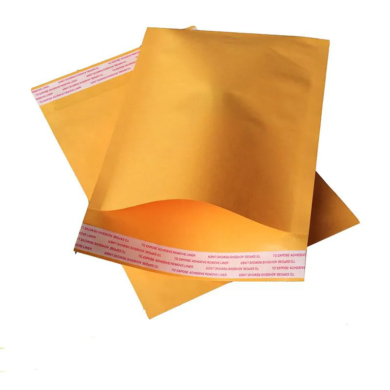 Diferentes bolsas de embalagem de embalagem de embalagem descartáveis ​​de tamanho de Kraft bolsas de embalagem de envelopes para pacote de material de hotel de hotel suprimentos