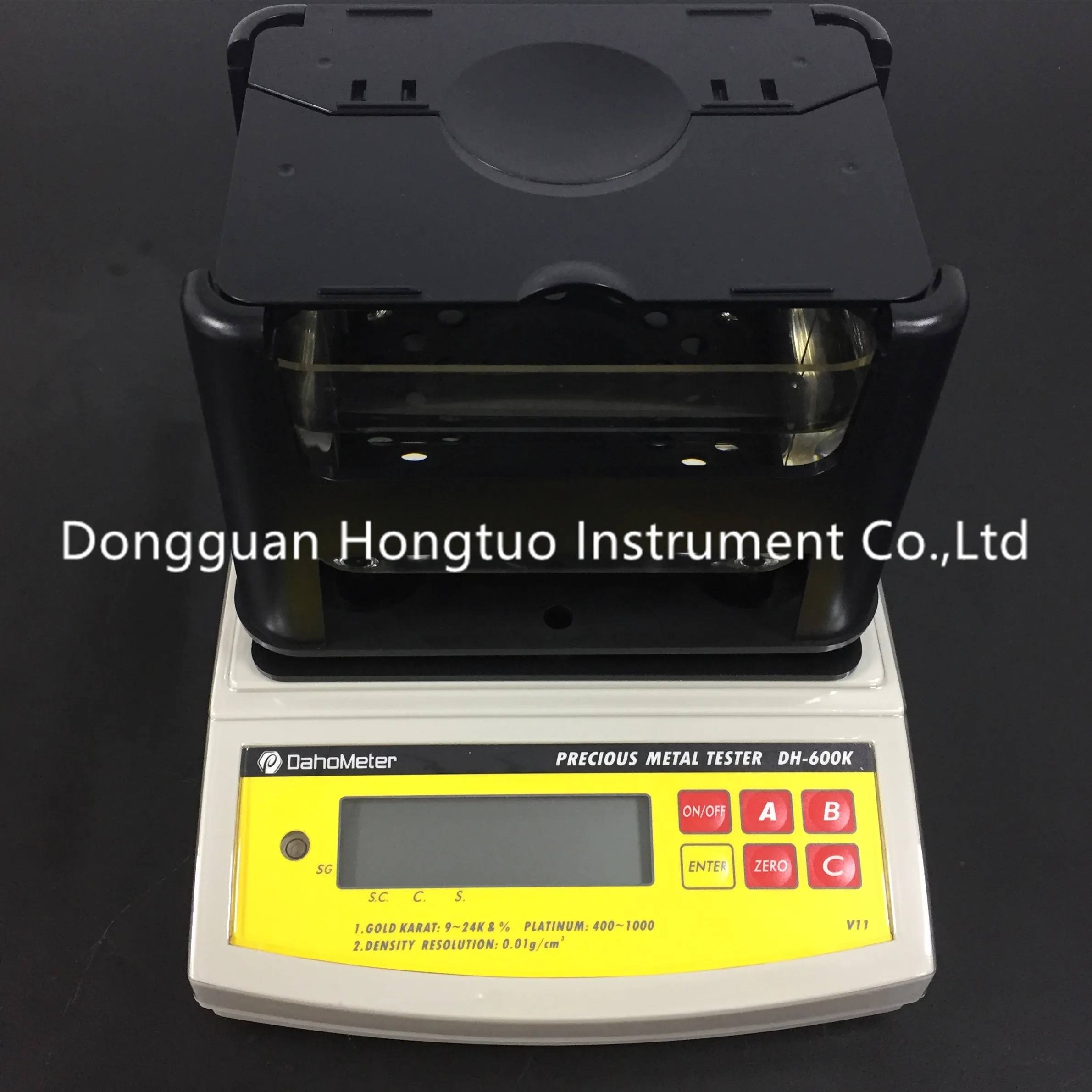 DH -600K Digital Electronic Gold - Silver Purity Tester, Gold Tester Handheld, med gratis frakt med utmärkt kvalitet