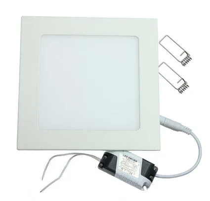 25W 정사각형 LED 패널 라이트 recessed 주방 욕실 천장 램프 AC85-265V LED 통을 따뜻한 흰색 / 멋진 흰색 무료 배송