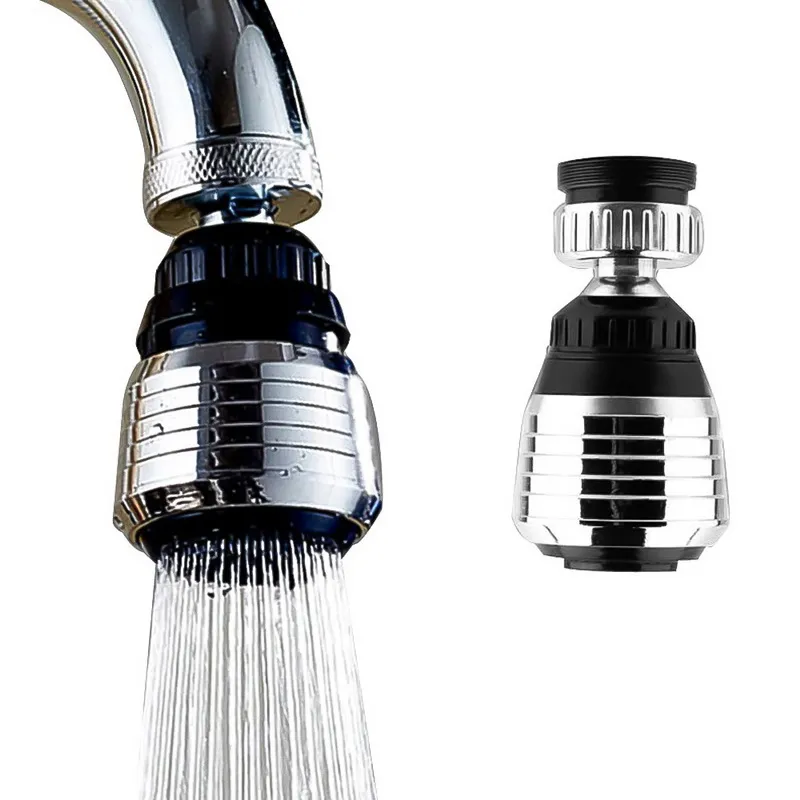 1PC Kitchen Swivel Water Saving Tap 360 Rotating Swivel Faucet Nozzle Filter Adapter Water Saving Tap Aerator Diffuser