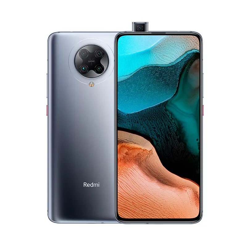 オリジナルXiaomi Redmi K30 Pro 5G携帯電話8GB RAM 128GB 256GB ROM Snapdragon 865 64.0MP AI NFC Android 6.67 "フルスクリーン指紋IDフェイス4700MAHスマート携帯電話