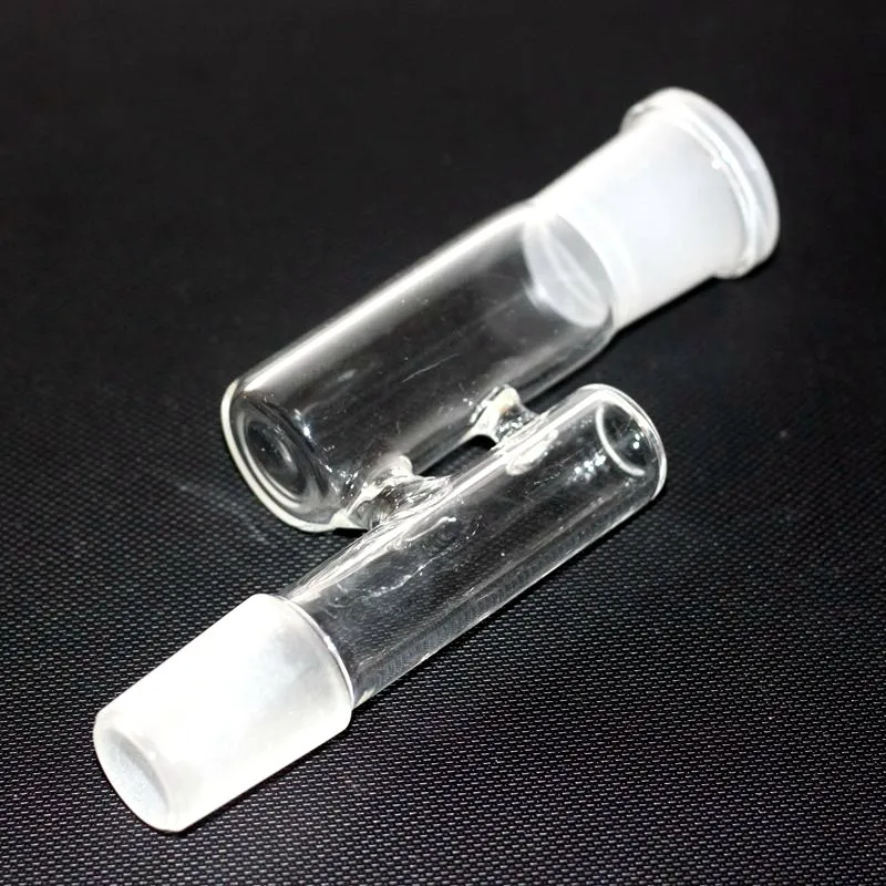 Adaptador de recuperação de vidro estilo 10 narguilés macho fêmea 14 mm 18 mm adaptadores de recuperador de vidro comum coletor de cinzas para plataformas de petróleo tubos de água Bong
