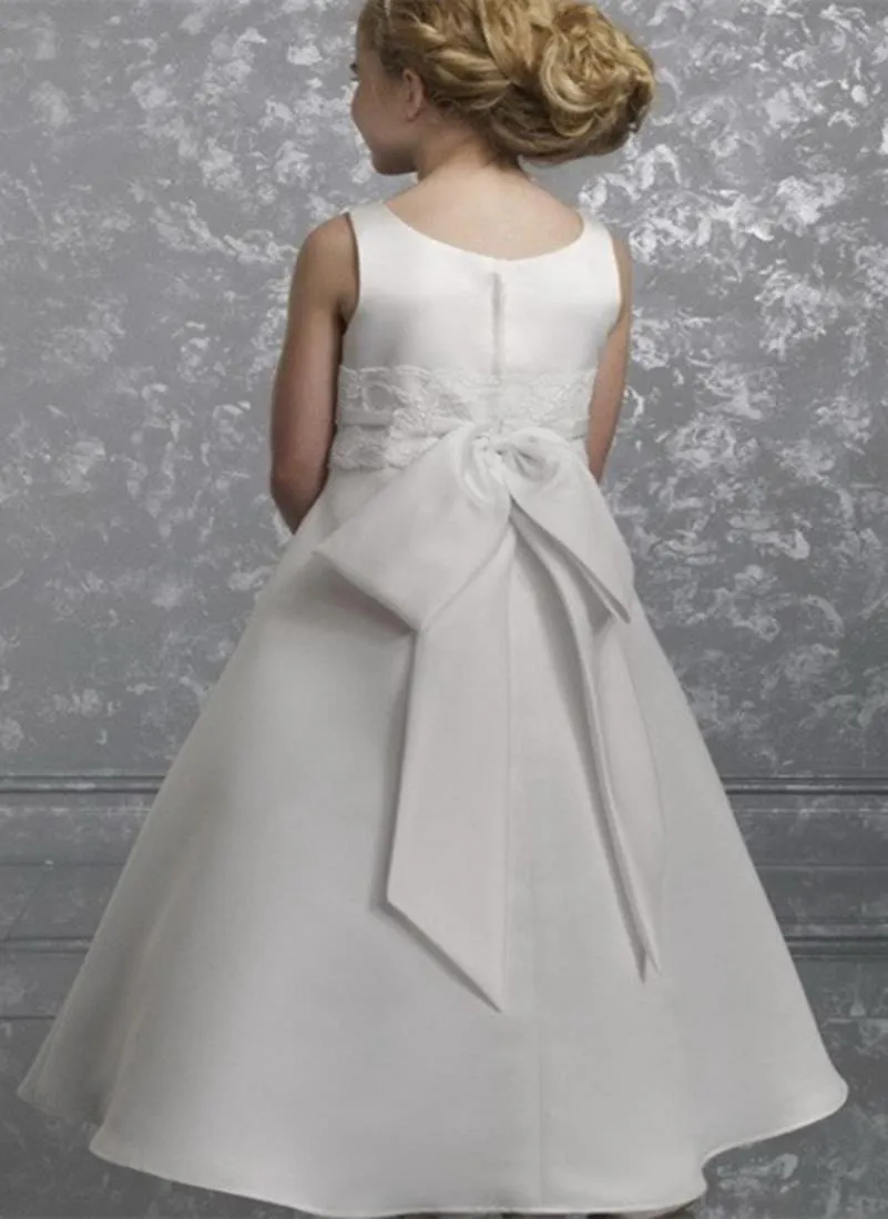 Simple Flower Girl Satin Dress Sleeveless Appliqu Sweetheart Neckline Ankle-Length for First Communion Birthday Party from Dhgate Flower Girls Dresses - price 39.72 Simple Flower Girl Satin Dress Sleeveless Appliqu Sweetheart Neckline Ankle-Length for First Communion Birthday Party from Dhgate Flower Girls Dresses - price 39.72