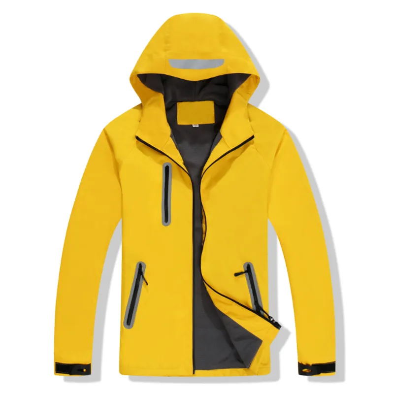 Fashion-herrar Jackor Vattenpoof Winter Hooded Coats Män Kvinnor Andas OuterWear Casual Brand Trench Outdoor Sports Coats