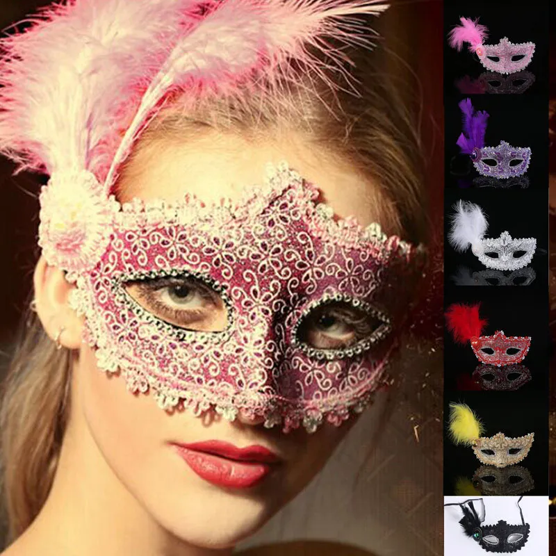 MJ011 Costume Eye Mask Wedding Venetian Half Face Lace Mask Halloween Masquerade Princess Dance Graduation Fancy Mask