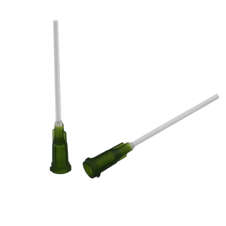14G~25G PP Flexible Needle Glue Dispensing Needle Tube Length 1 Inch